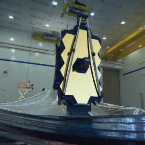 James Web Space Telescope being assembled 