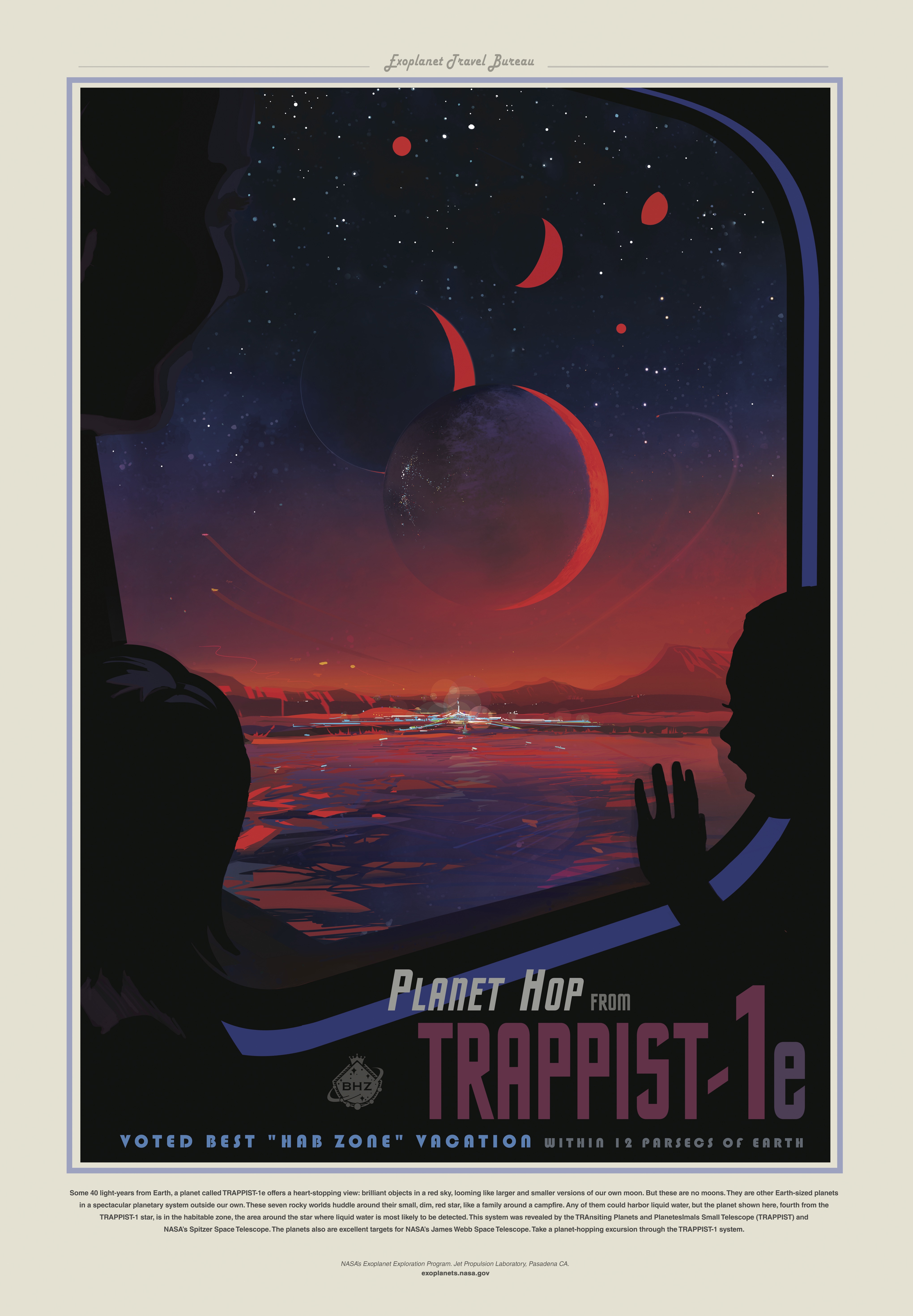 nasa exoplanet travel posters