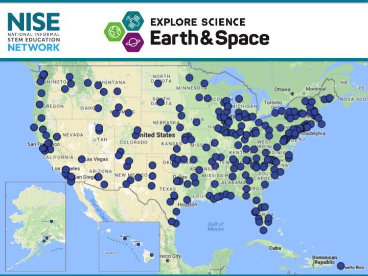 2017 Explore Science: Earth & Space toolkit recipients