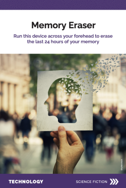 Changing Brains Neuro Futures Card - Memory Eraser 