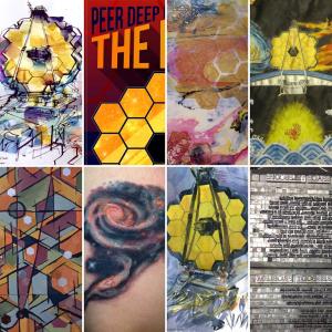 NASA Share your art inspired by the Webb Telescope images montage of artwork various artists