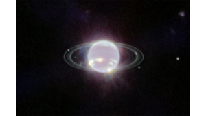 Webb’s Near-Infrared Camera (NIRCam) image of Neptune