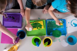 Exploring Science Practices: Early Explorations Activity - Kids Experimenting