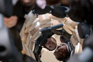 Build a Giant Carbon Nanotube exhibit with visitors looking inside