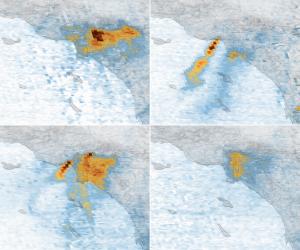 NASA Earth Observatory image by Michala Garrison using TEMPO data from NASA Earthdata shows nitrogen dioxide from Los Angeles January 2025 fires