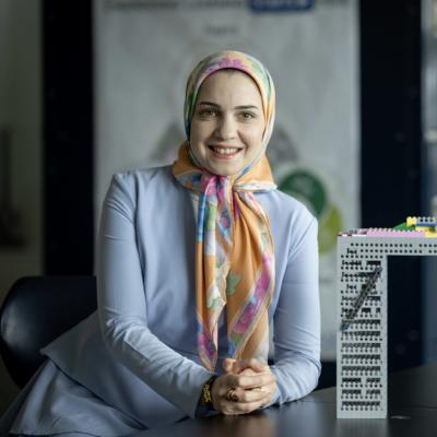Dr. Hoda Ehsan at Da Vinci Science Center