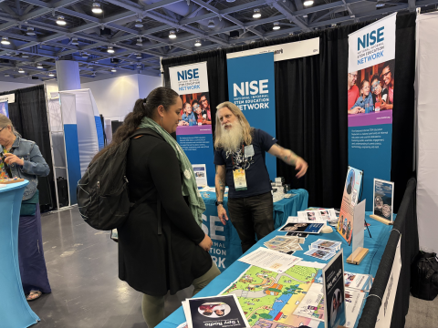 ASTC Conference 2025 NISE Network booth