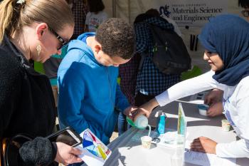 Philadelphia Science Festival activities at the Franklin Institute