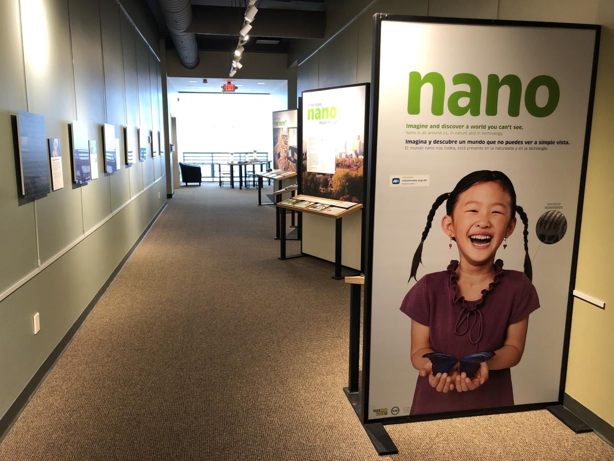Nanostructures: Nature vs. Engineering and the Nano Exhibit