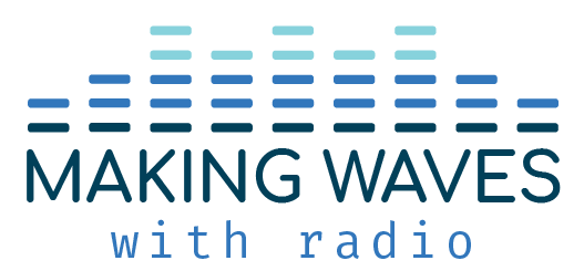 Making Waves with radio logo color