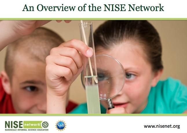 NISE Network presentation slide overview title slide