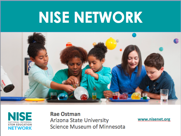 NISE Network overview slide presentation title slide