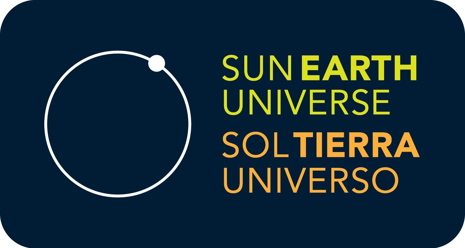 Sun Earth Universe exhibition logo