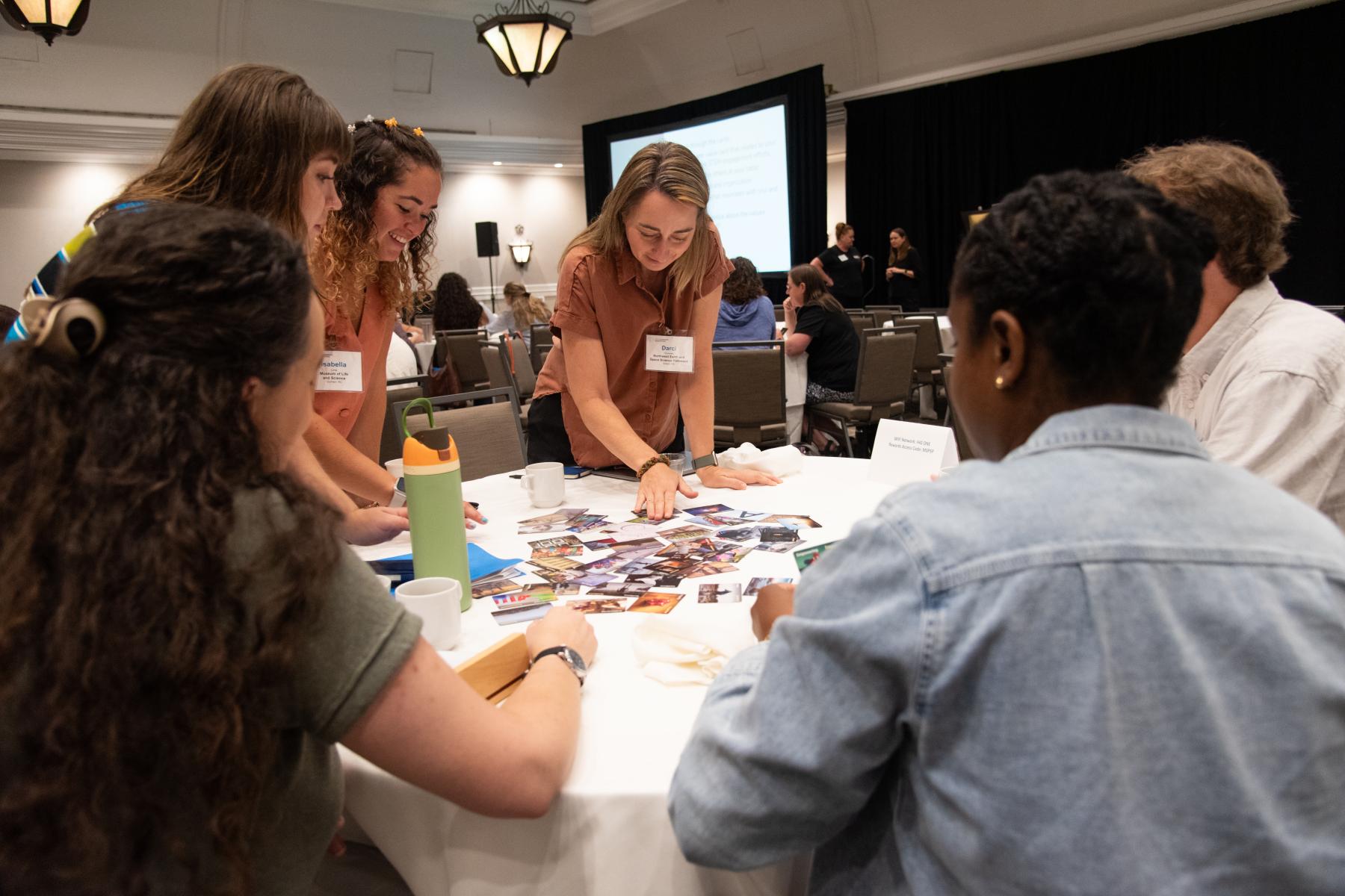 What Values do you share conversation starter activity used at a professional meeting