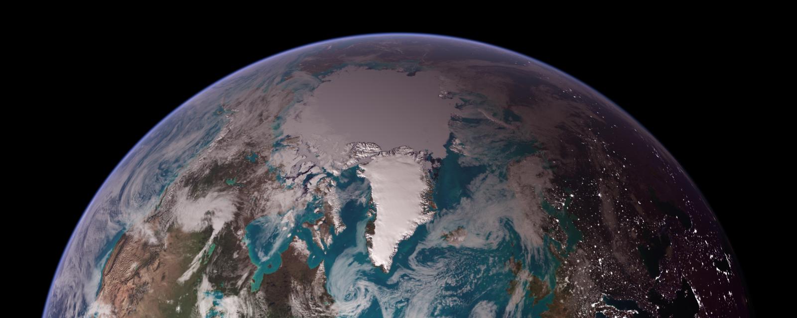 Bluemarble image of the Earth then from space by NASA